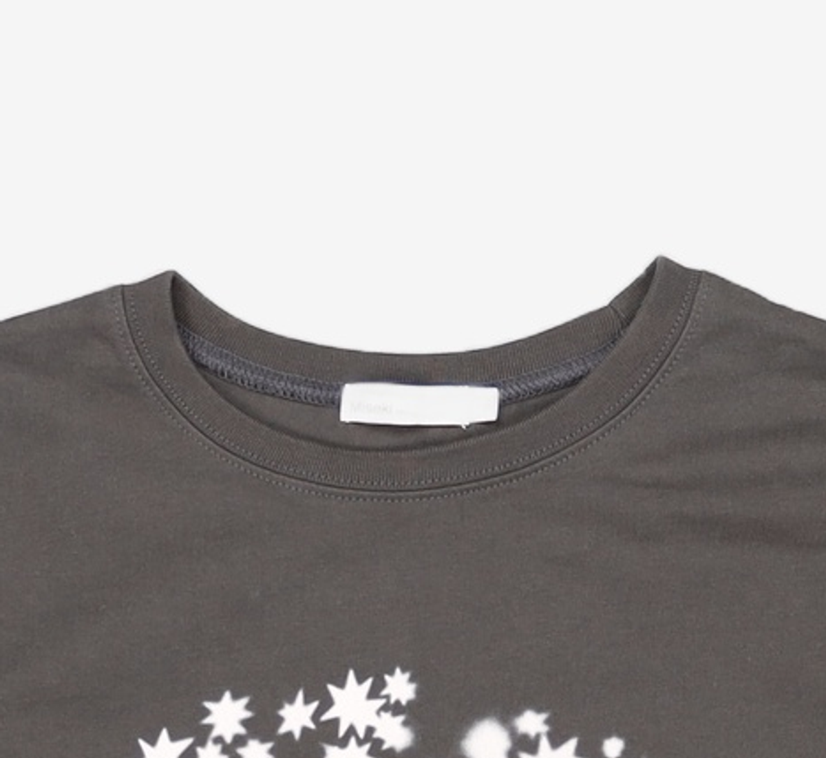 미세키서울(MISEKI SEOUL) Midnight star long sleeves CHARCOAL FREE