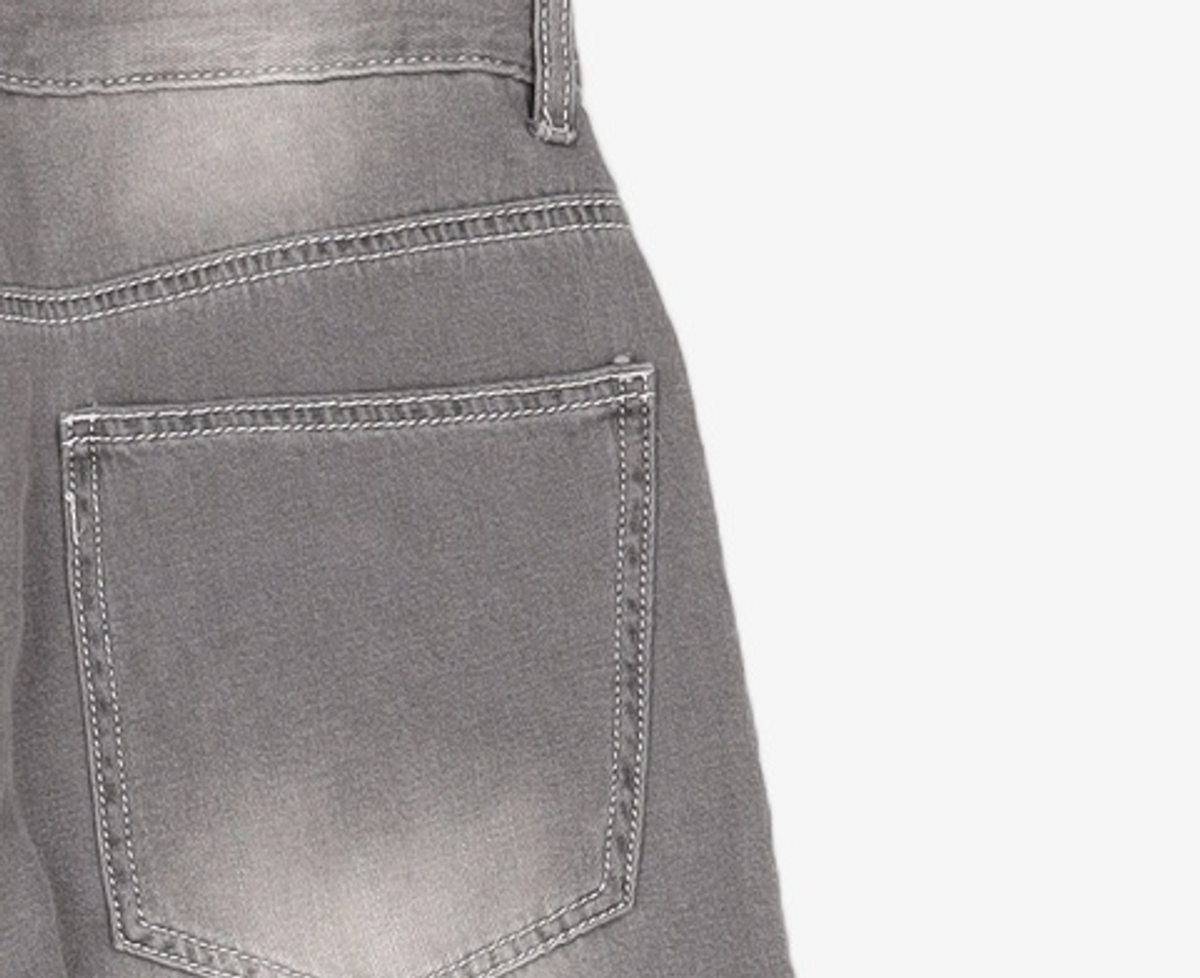 에잇세컨즈(8SECONDS) 롱 와이드 리넨 데님 팬츠  애쉬 (324421LP24) 64