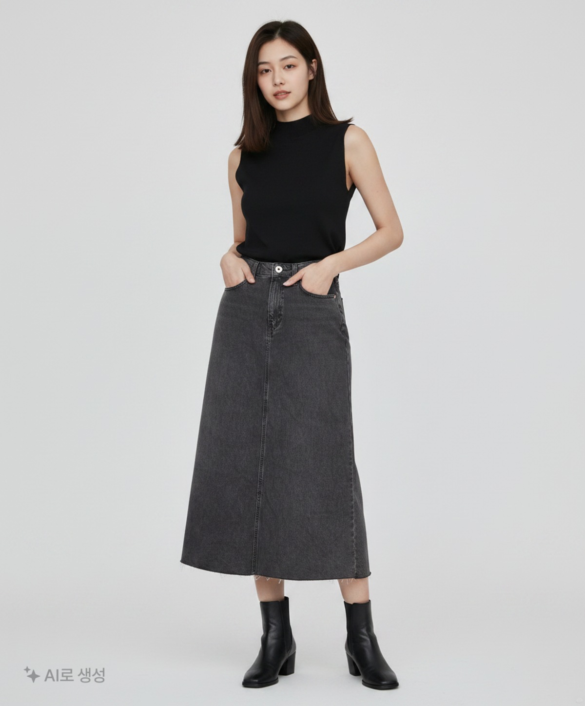 에이치앤엠(H&M) 롱스커트 M