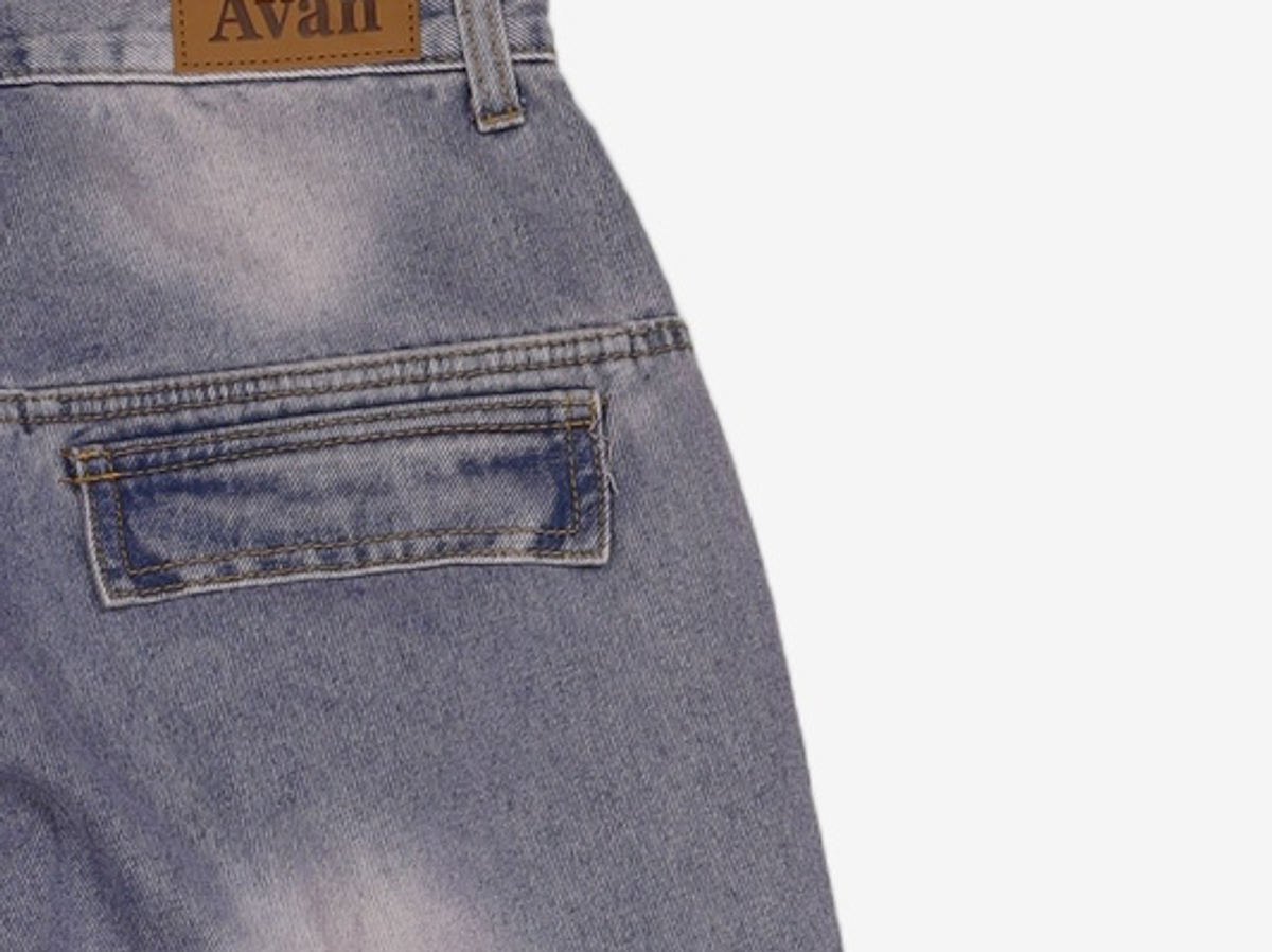 아반(AVAN) 청/데님 팬츠 S