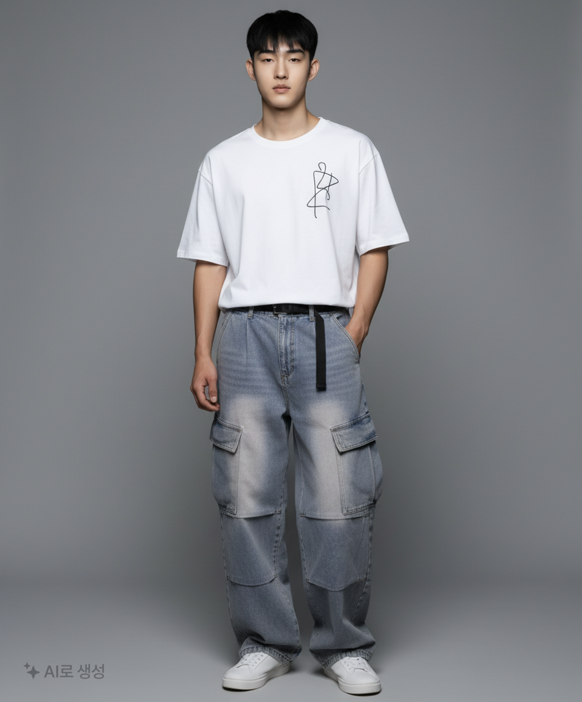 아반(AVAN) 청/데님 팬츠 S