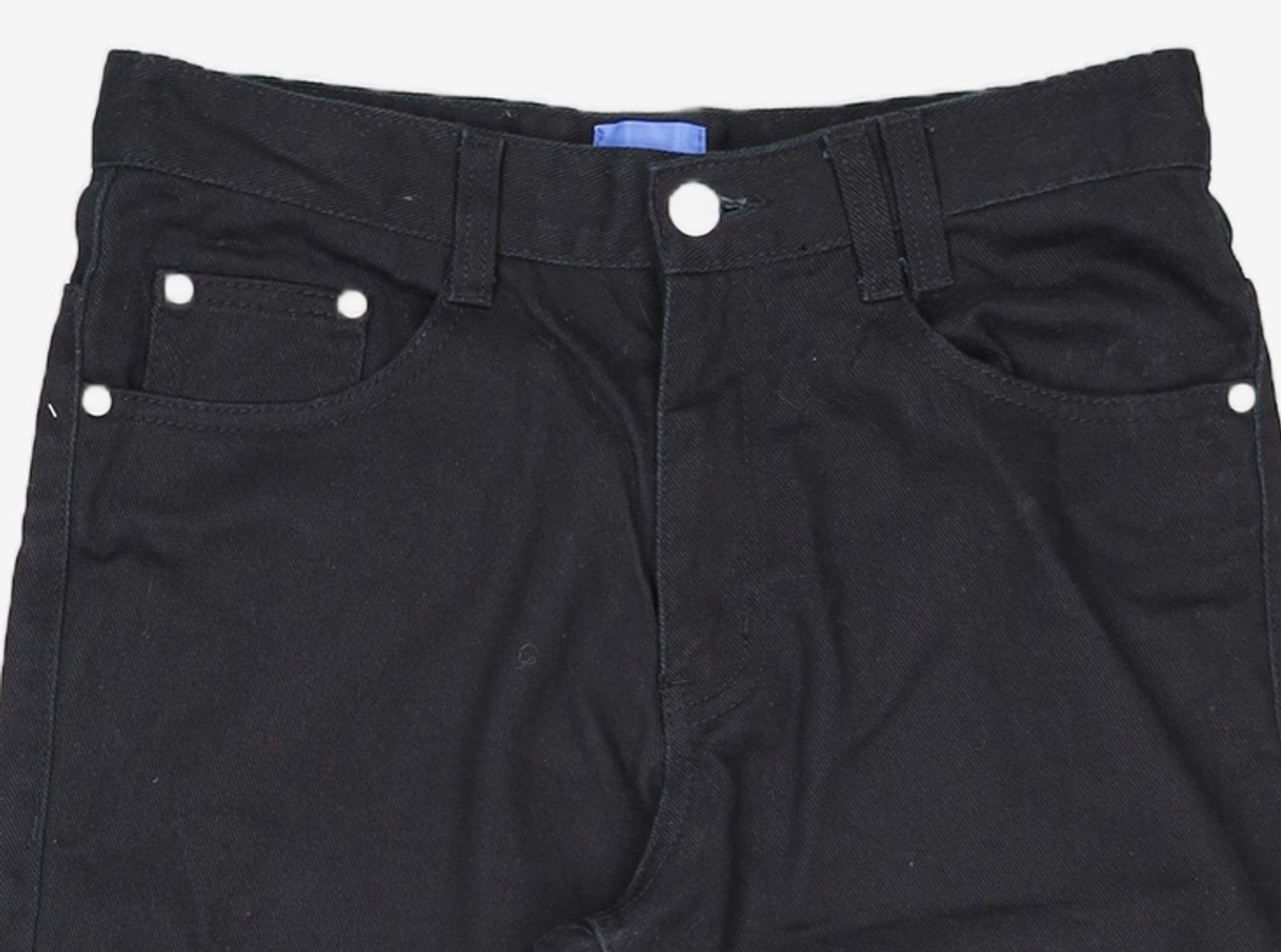 데케트(DECET) Dawn Cropped Tapered Jeans DCPT001Black 28