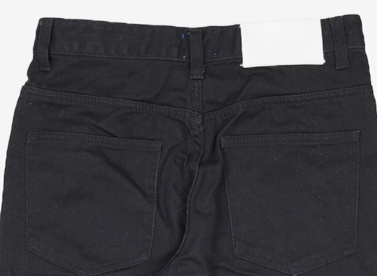 데케트(DECET) Dawn Cropped Tapered Jeans DCPT001Black 28
