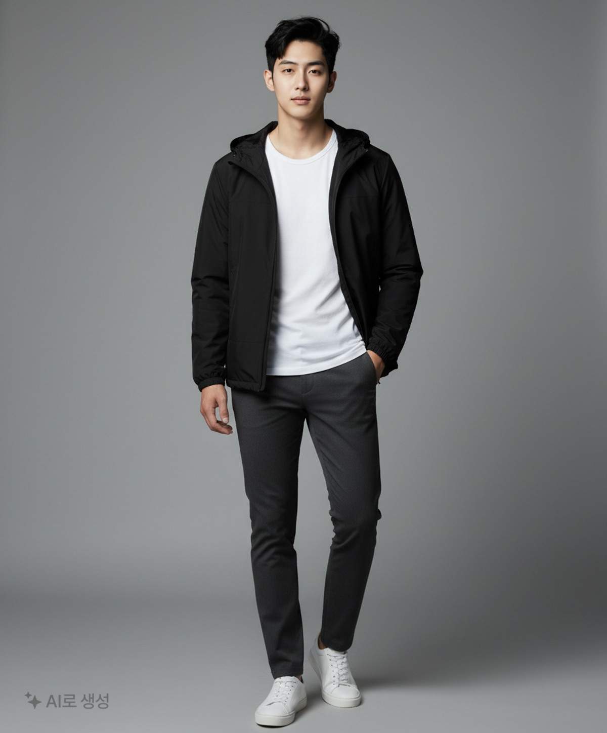 스파오(SPAO) 나일론/코치 재킷 XL