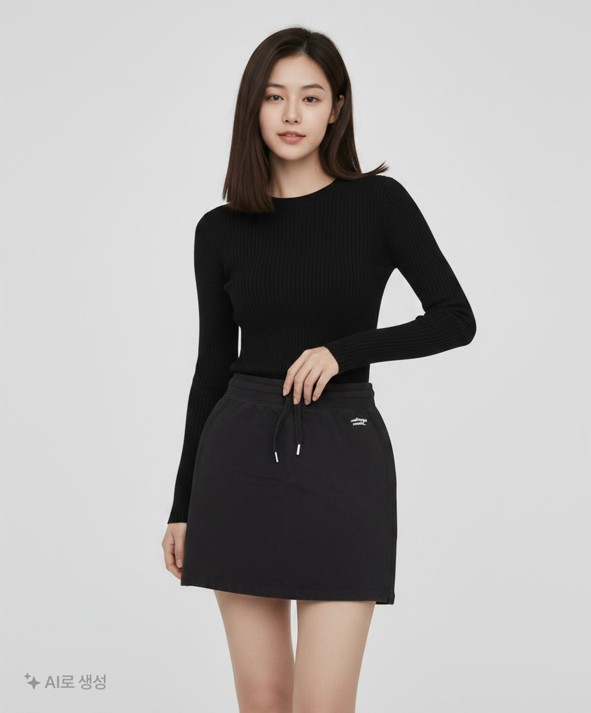 멜란지 마스터(MELANGE MASTER) 미니스커트 S