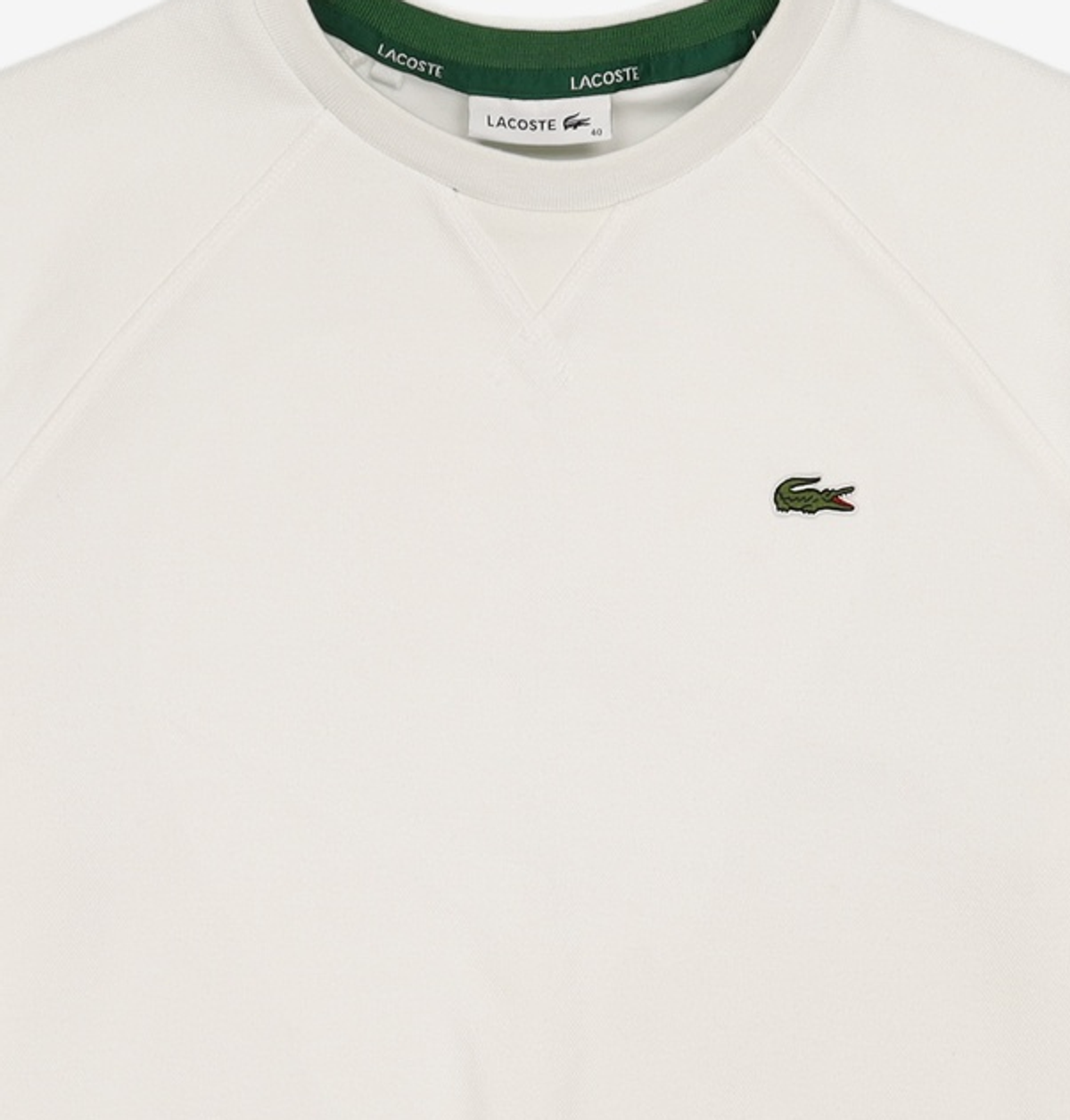 라코스테(LACOSTE) 여성 베이직 크루넥 맨투맨 SF200E-52N 70V 40