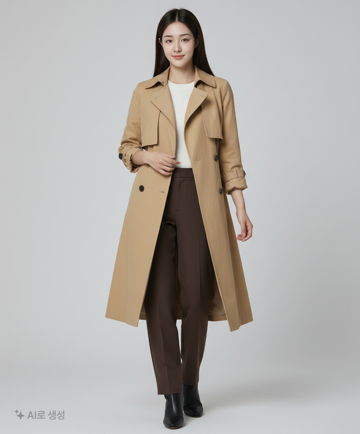 자라 우먼(ZARA WOMAN) 봄 가을 코트 S