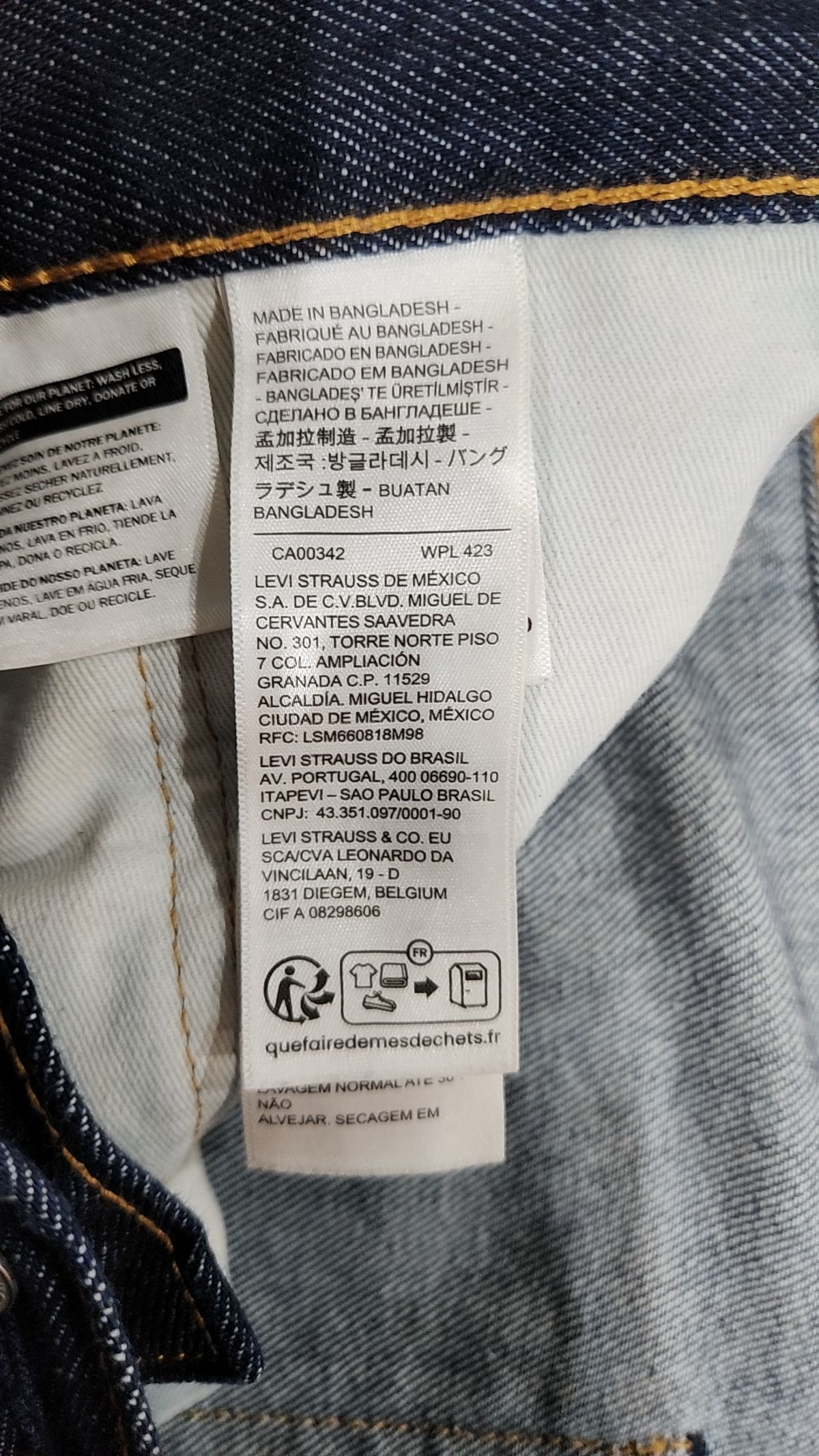 리바이스(LEVI'S) 청/데님 팬츠 32