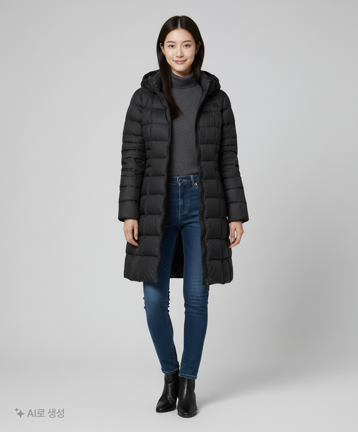 노스페이스(THE NORTH FACE) 롱 패딩/롱 헤비 아우터 XL