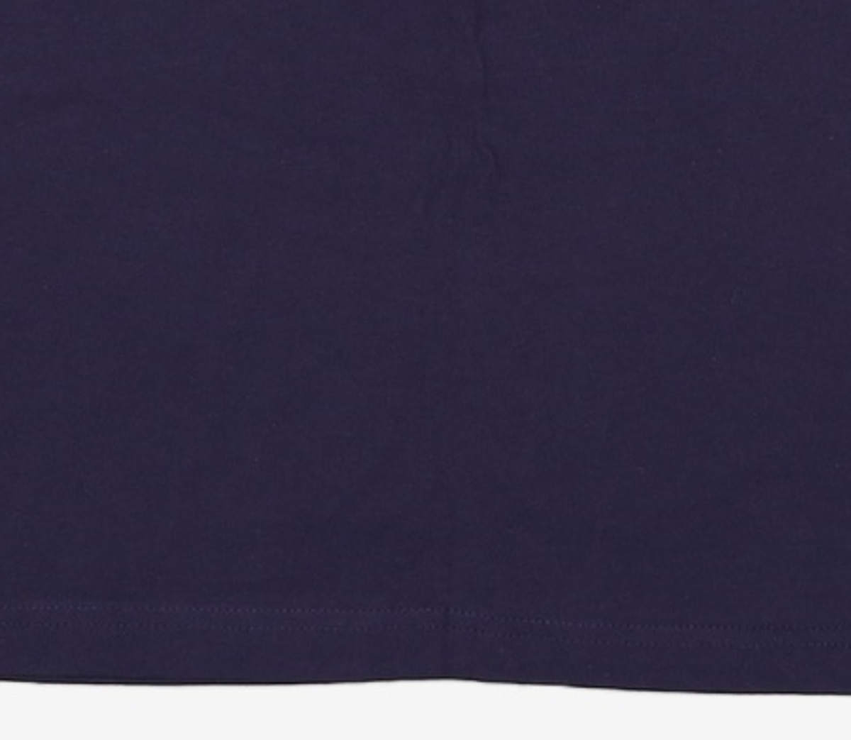어드바이저리(ADVISORY) Square Print Crew Neck T-Shirt - Navy M