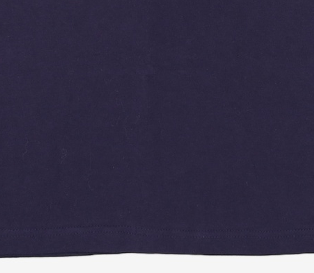 어드바이저리(ADVISORY) Square Print Crew Neck T-Shirt - Navy M
