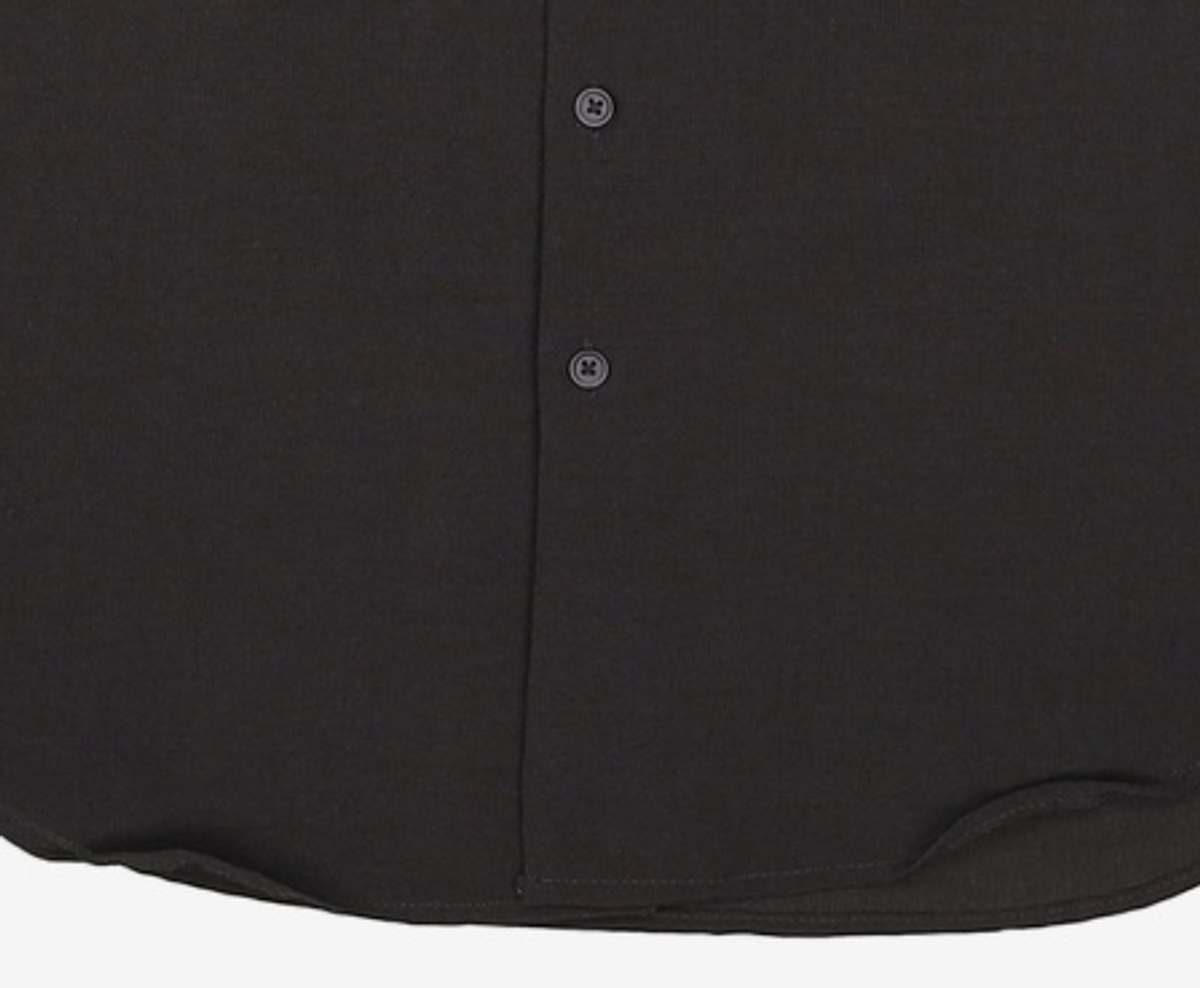 원소프트(1'SOFT) 루즈핏Y넥셔츠 LOOSE FIT Y NECK SHIRT L