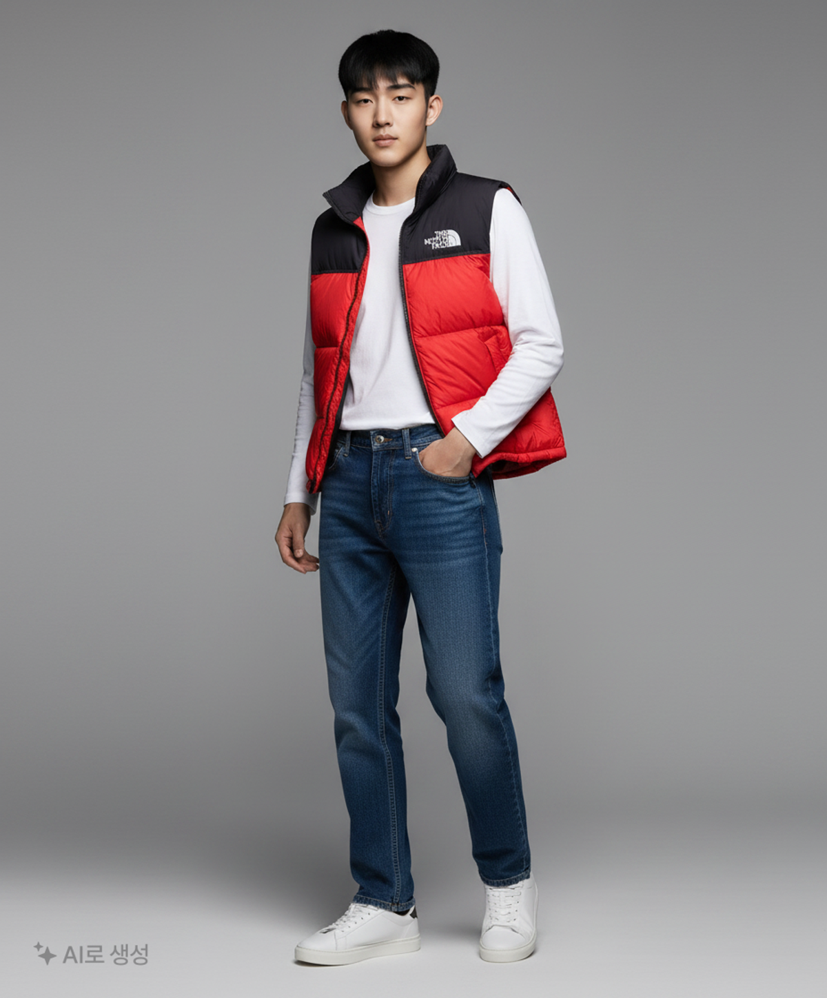 노스페이스(THE NORTH FACE) 패딩 베스트 L