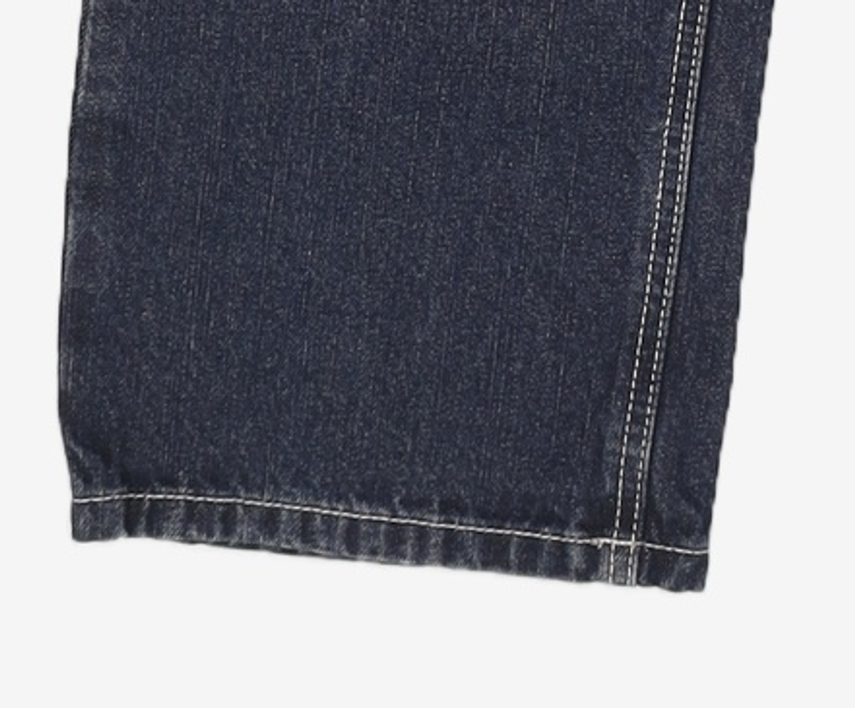 데케트(DECET) [AMC 데님]Dawn Semi Wide Jeans DCPT002AshBlack 30