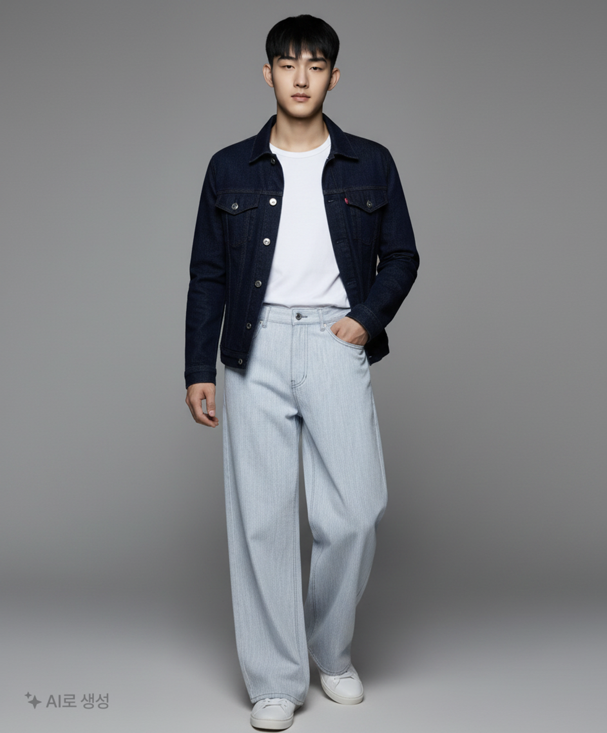 마틴플랜(MARTIN PLAN) Vertical Slap Pants - BLUE M