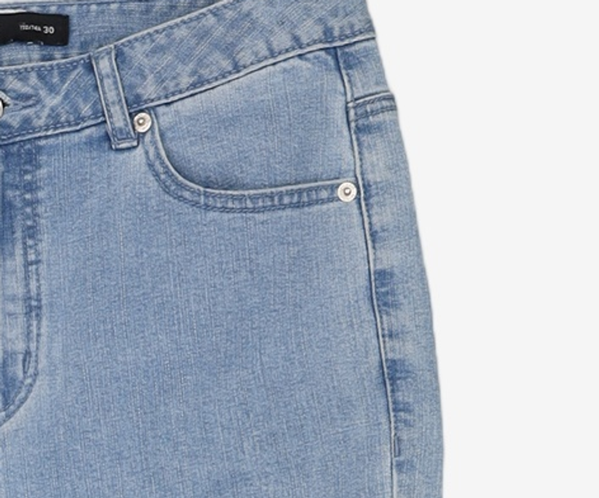 미쏘(MIXXO) 와이드 부츠컷 데님 MIWTJC604J