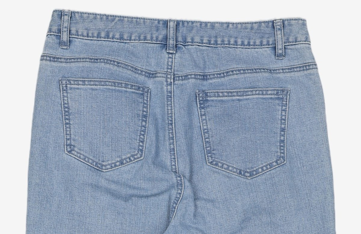 미쏘(MIXXO) 와이드 부츠컷 데님 MIWTJC604J