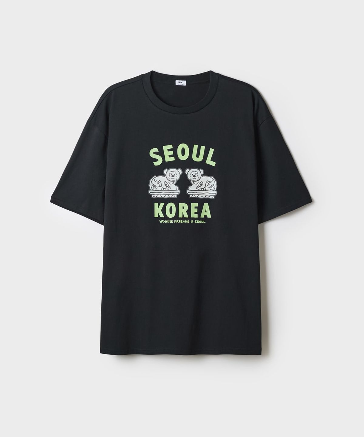 스파오(SPAO) (우디) 해태 반팔티_SPRPGA9C83