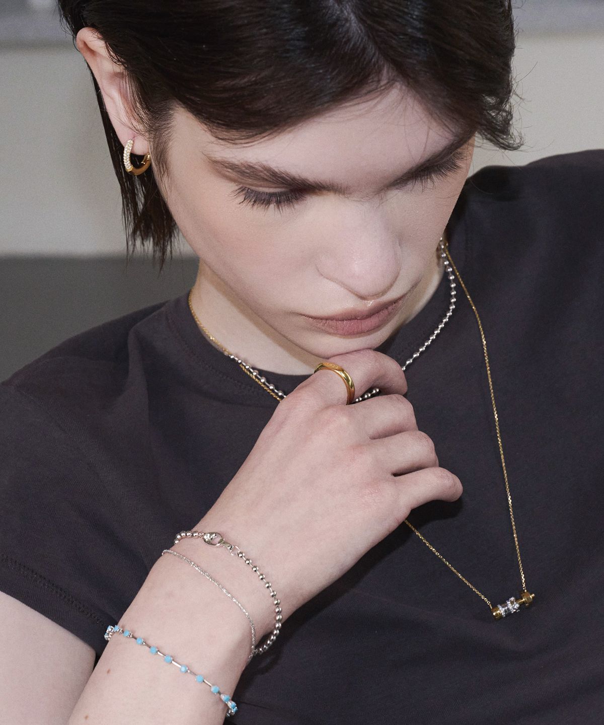 리스(LISSE) [925 SILVER] GLITTER ESSENTIAL B