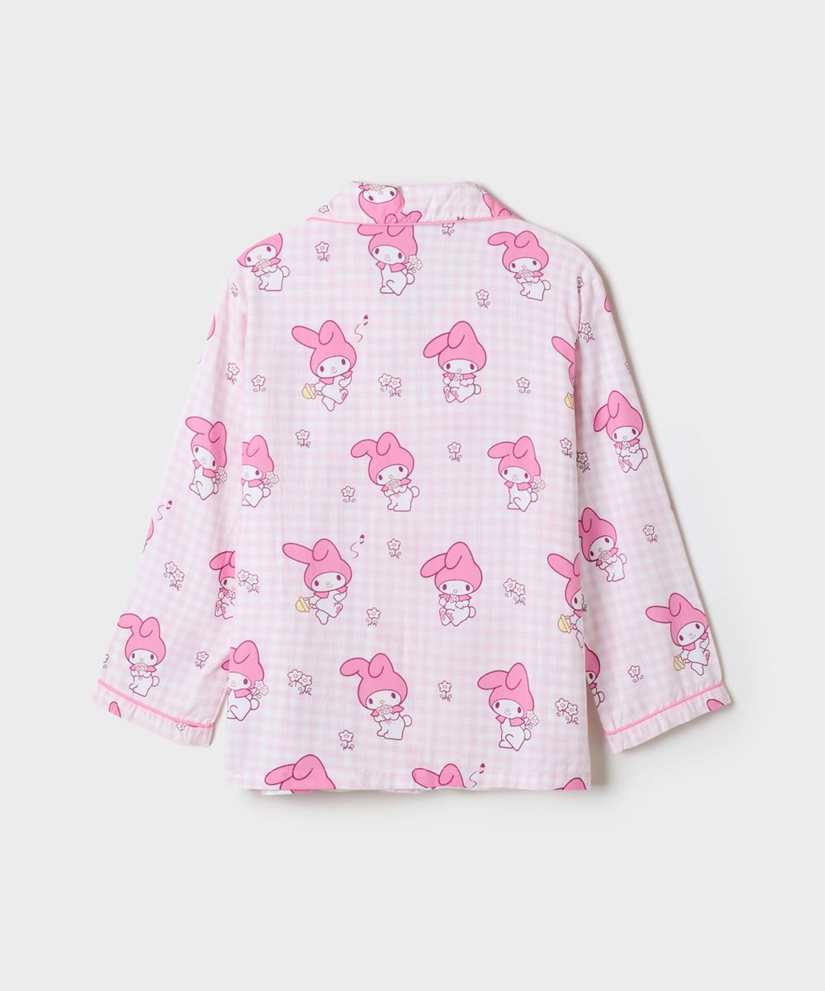 스파오 키즈(SPAO KIDS) [키즈] (산리오캐릭터즈) 긴팔 파자마(Light Pink)_SPPPG49KU1