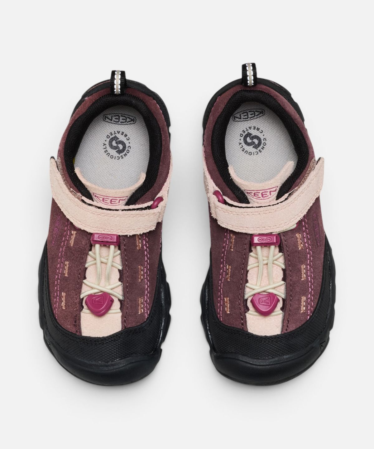 킨(KEEN) 재스퍼 II 키즈(리틀키즈) 스니커즈 HUCKLEBERRY/CAMEO ROSE