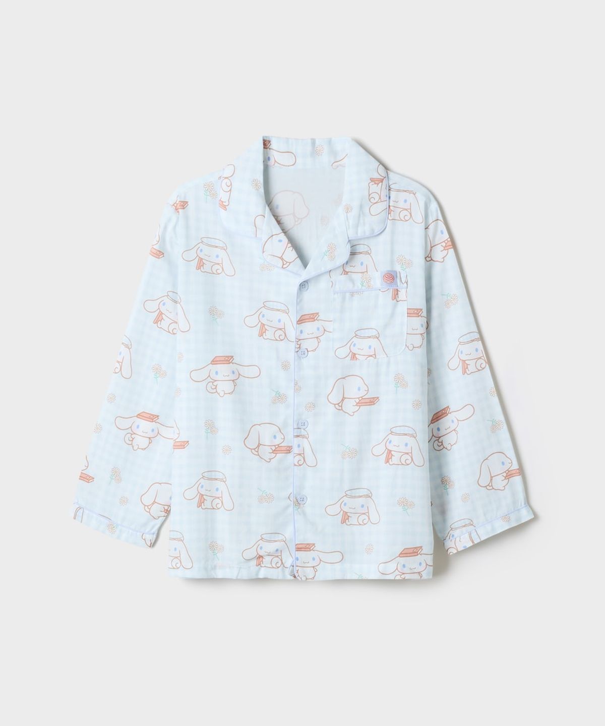 스파오 키즈(SPAO KIDS) [키즈] (산리오캐릭터즈) 긴팔 파자마(Light Blue)_SPPPG49KU1