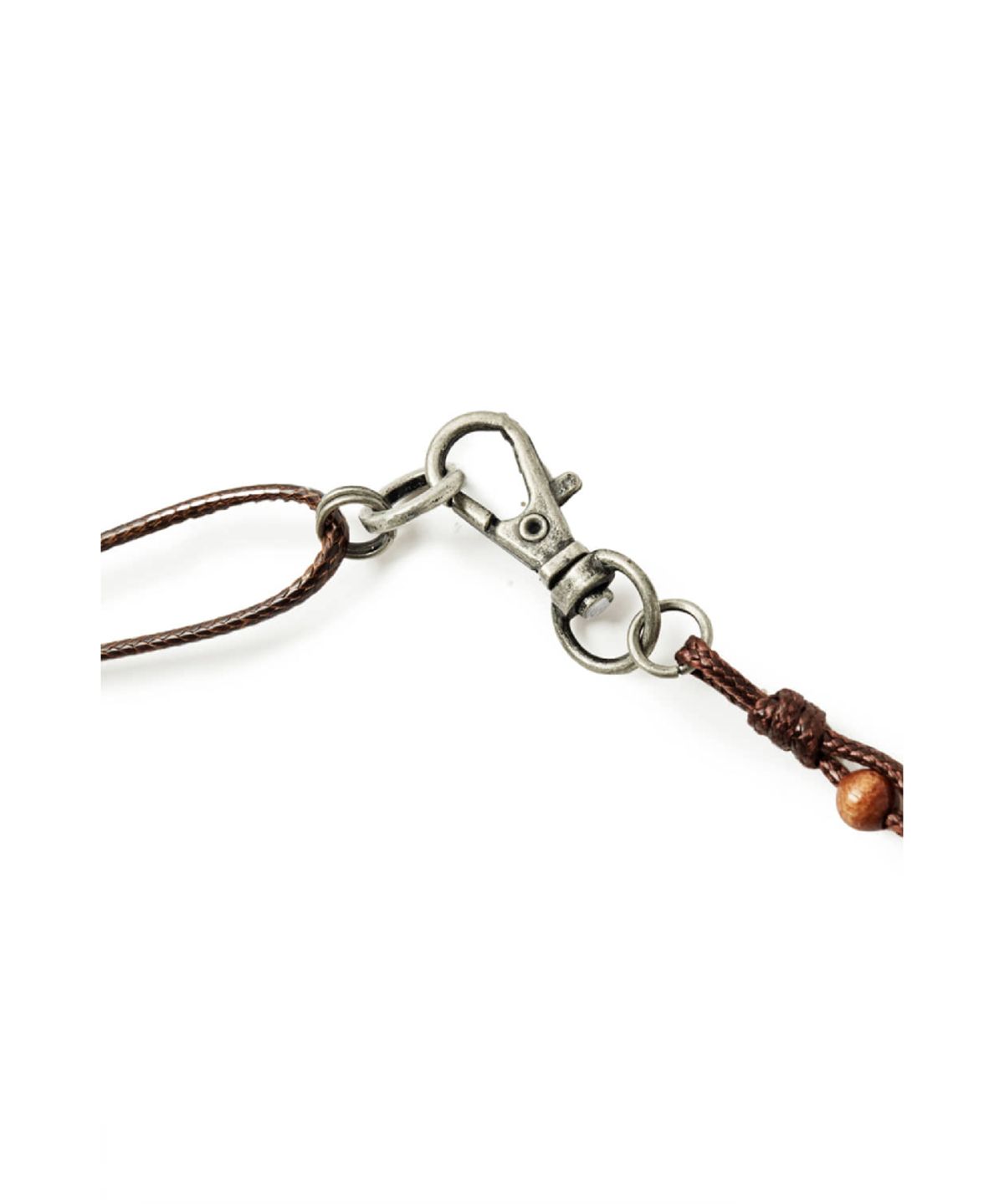 해칭룸(HATCHINGROOM) Wood ball Necklace Brown