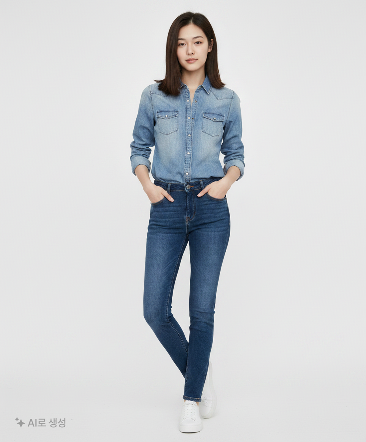 지오다노(GIORDANO) 캐주얼 셔츠 90