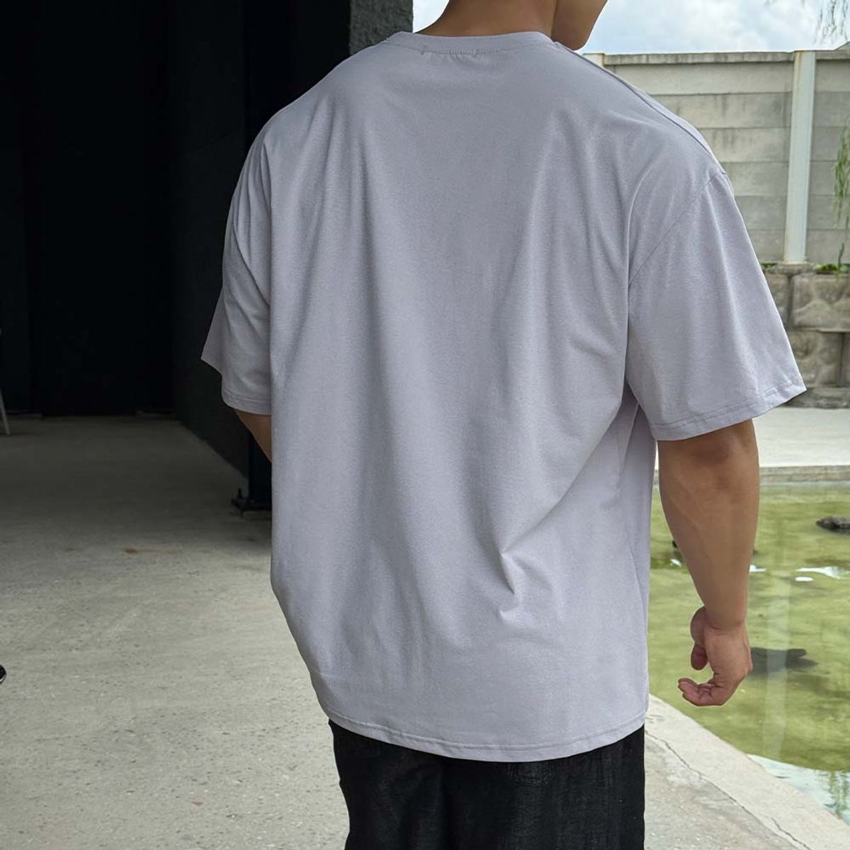 바이모노(BYMONO) [빅사이즈 M-6XL] 뽀송숨티 겨투더 COOL티