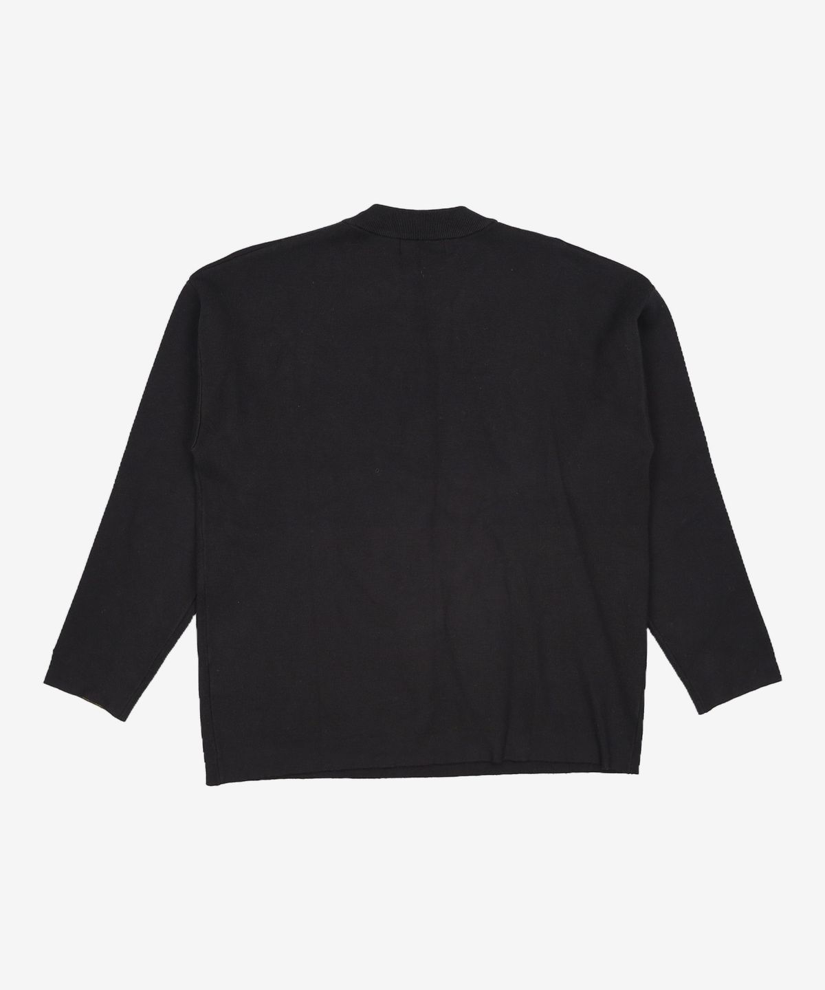 더블유엠엘(WML) 소매 배색 오버핏 스웨터 (BK)_NNA4ER1991BK XL