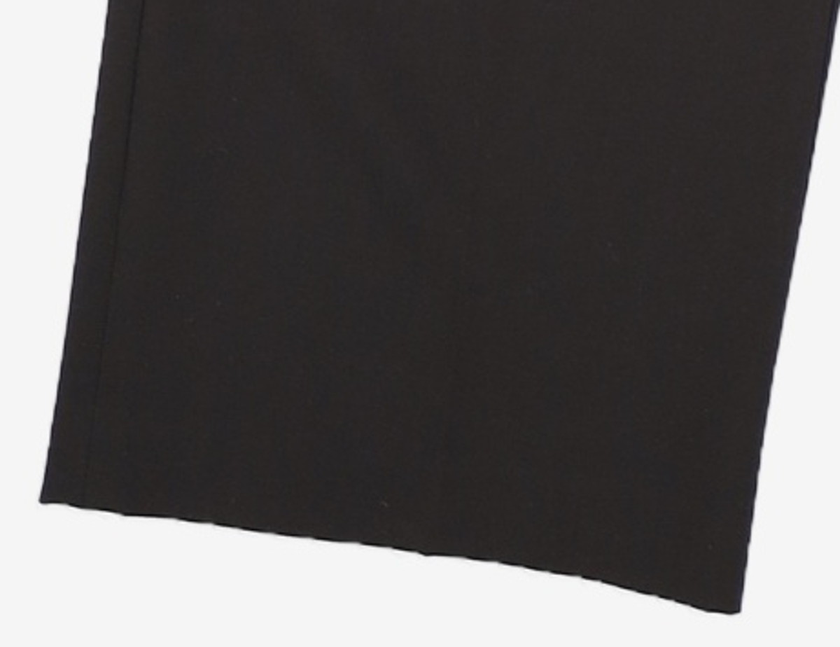 몽돌(MONGDOL) 스판 투턱 와이드 슬랙스 블랙 MDPT019BLACK S