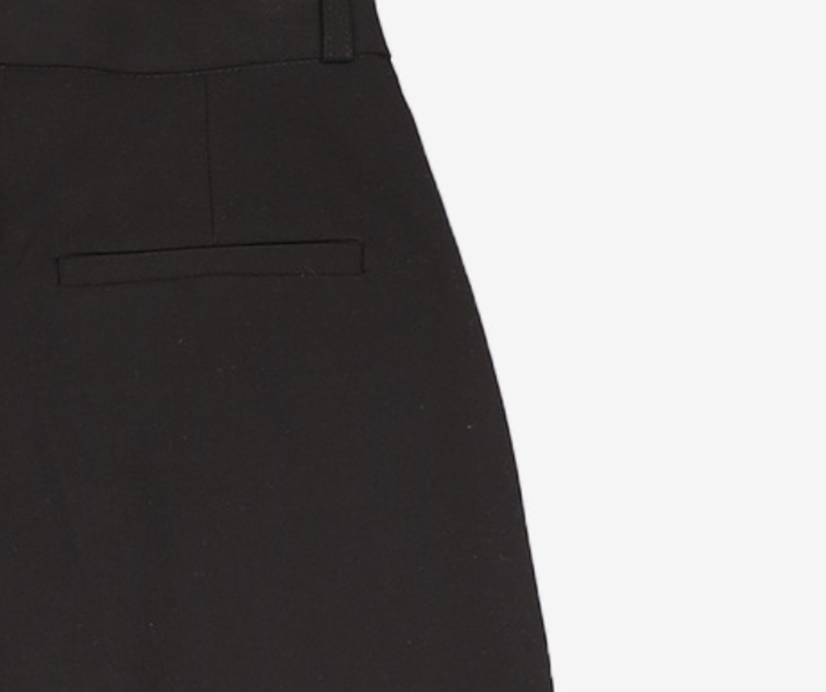 몽돌(MONGDOL) 스판 투턱 와이드 슬랙스 블랙 MDPT019BLACK S
