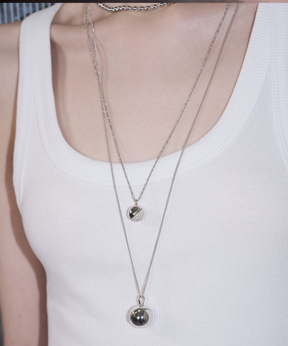 리스(LISSE) [925 SILVER] CAPSULE PAVÉ GLITTER N