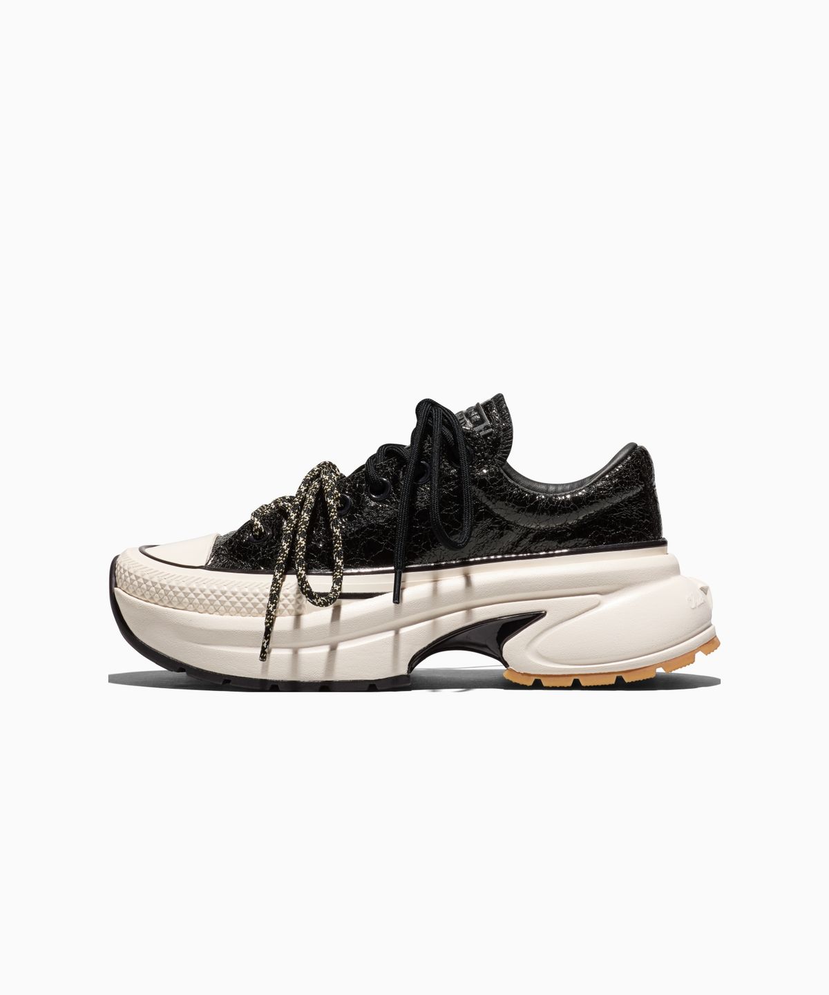 컨버스(CONVERSE) 런스타 크러쉬 크링클 레더 블랙 A24315C