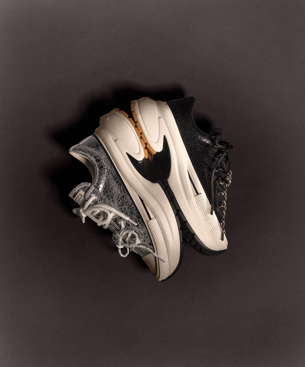컨버스(CONVERSE) 런스타 크러쉬 크링클 레더 블랙 A24315C