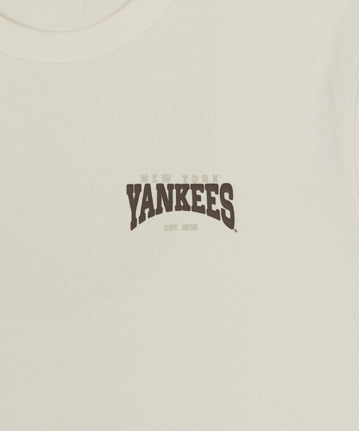 엠엘비(MLB) 베이직 스트릿 헤비웨이트 레이어드 긴팔 티셔츠 NY (Cream)