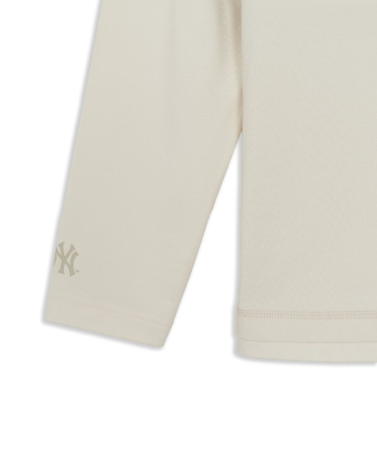 엠엘비(MLB) 베이직 스트릿 헤비웨이트 레이어드 긴팔 티셔츠 NY (Cream)