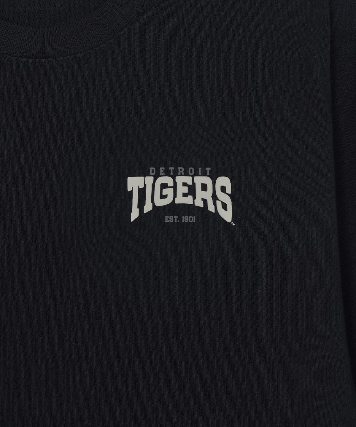 엠엘비(MLB) 베이직 스트릿 헤비웨이트 레이어드 긴팔 티셔츠 DET (Black)