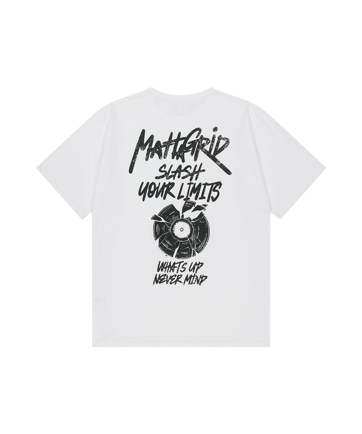 마하그리드(MAHAGRID) RECORD GRAFFITI LOGO TEE_2colors