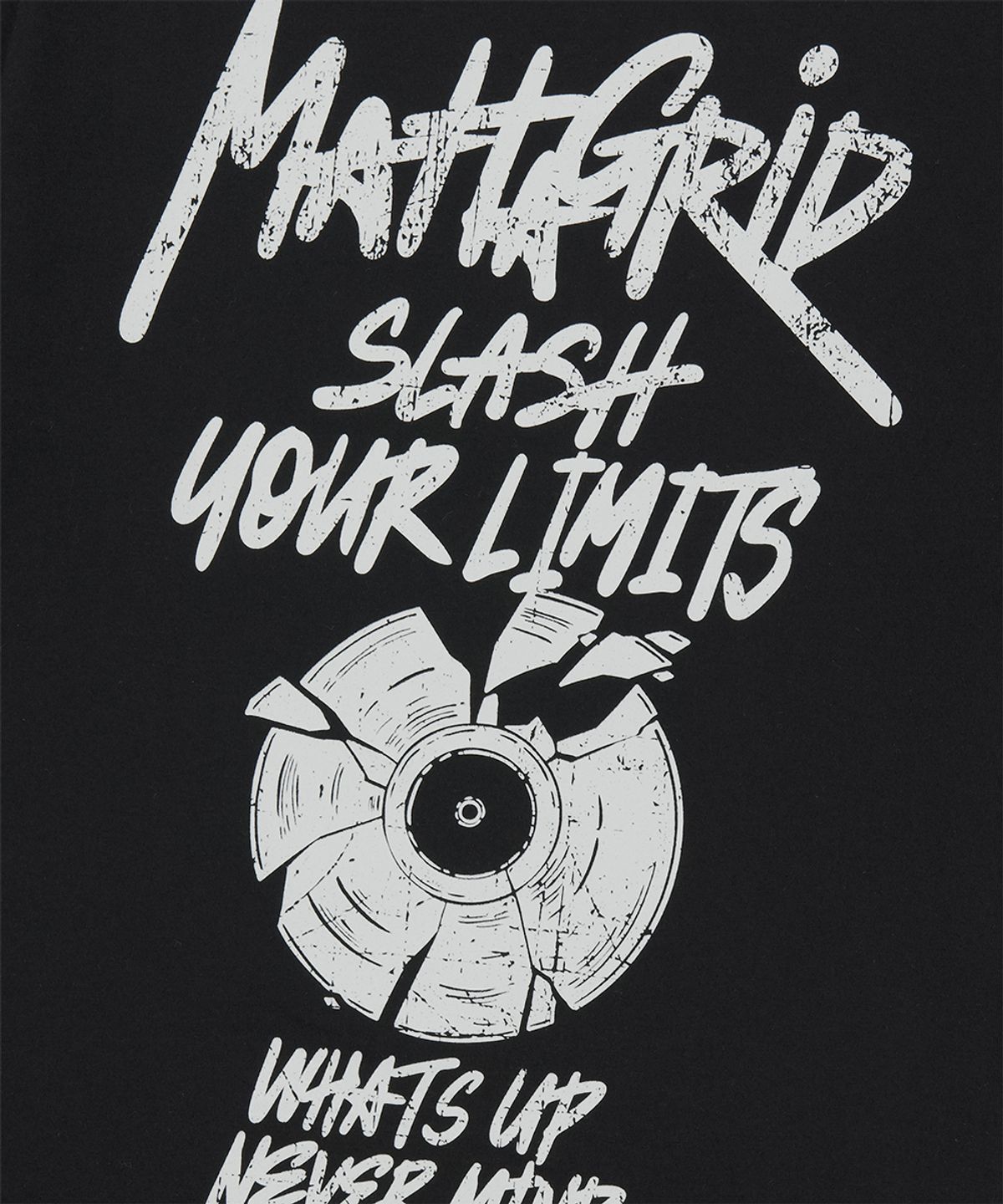 마하그리드(MAHAGRID) RECORD GRAFFITI LOGO TEE_2colors