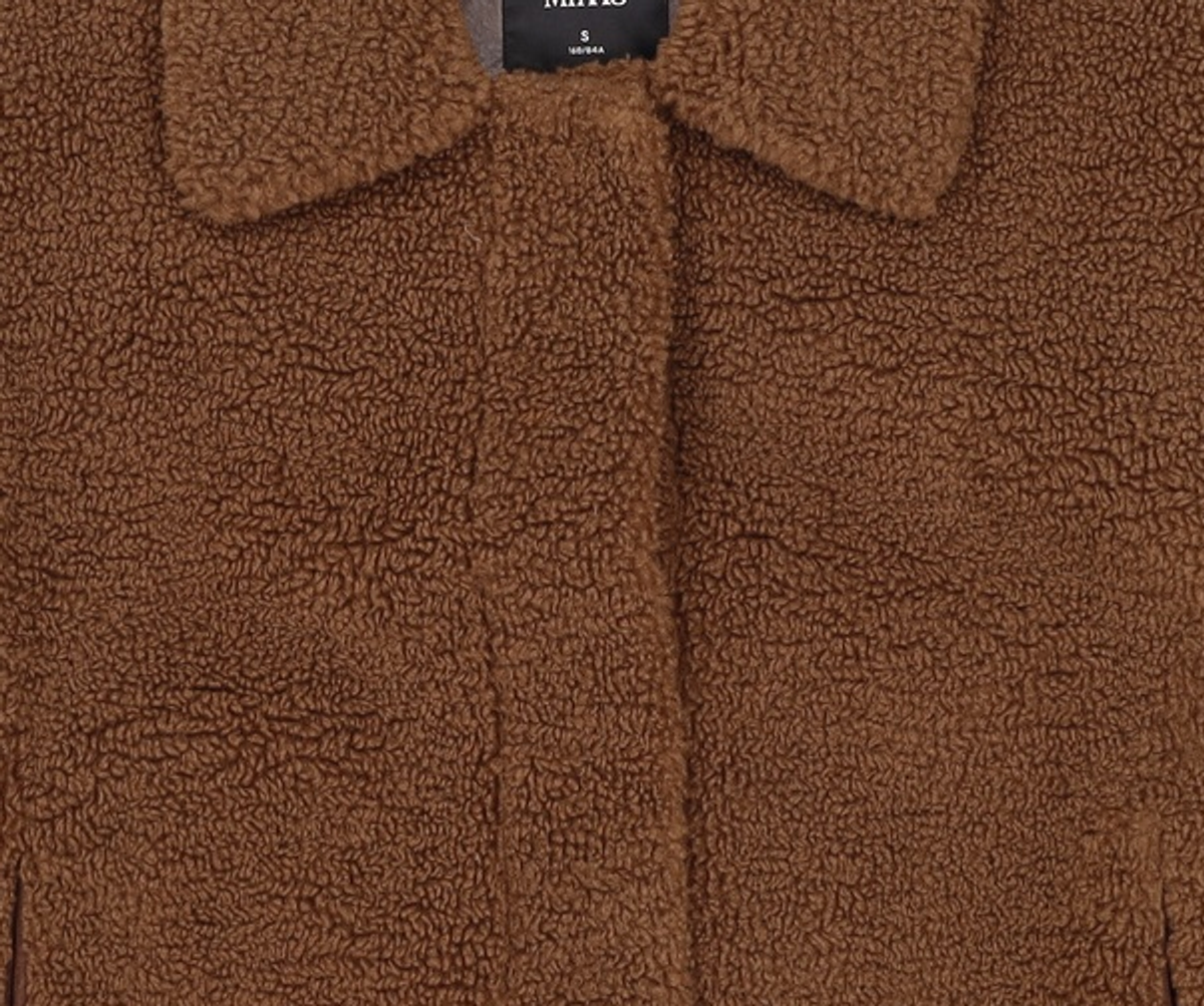 미쏘(MIXXO) 인조퍼 맥 자켓 MIWJLBV03B S