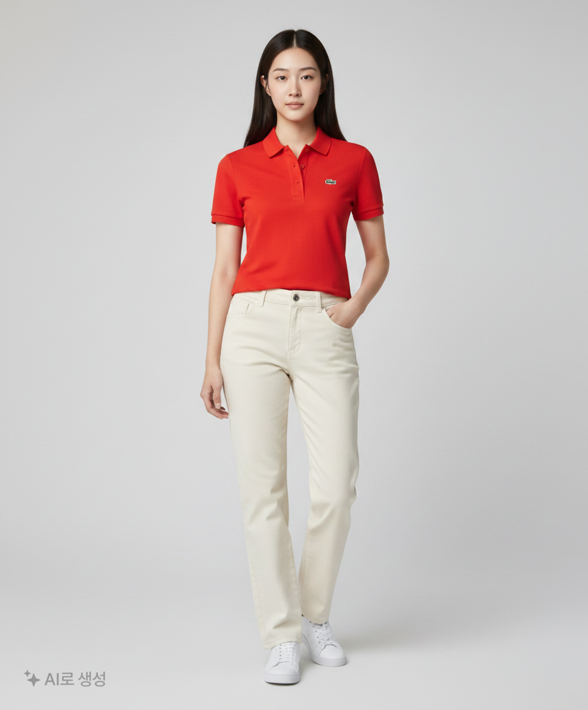라코스테(LACOSTE) 피케/카라 티셔츠 100