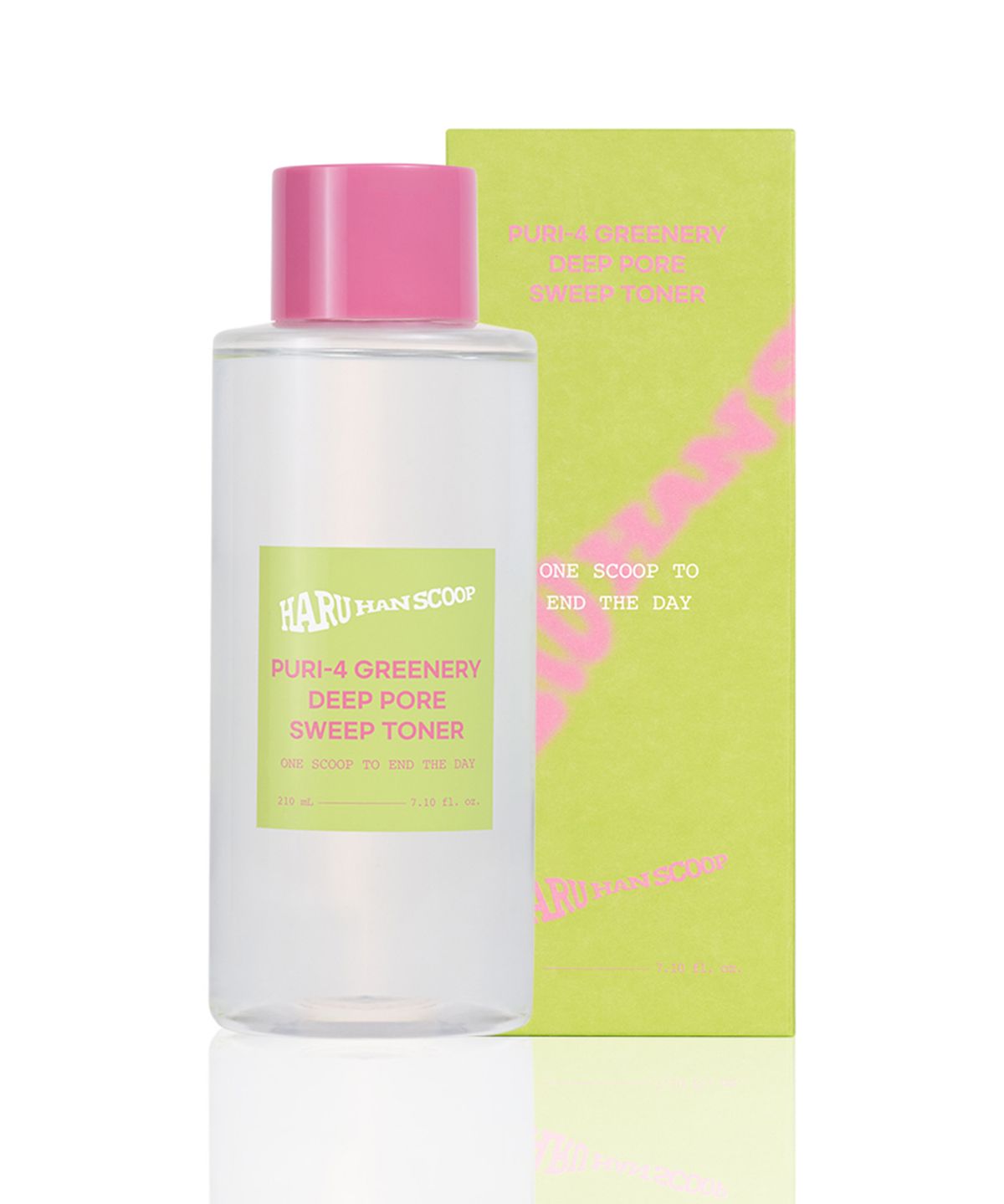 하루 한 스쿱(HARUHANSCOOP) 퓨리 포 그리너리 딥 포어 스윕 토너 210ml