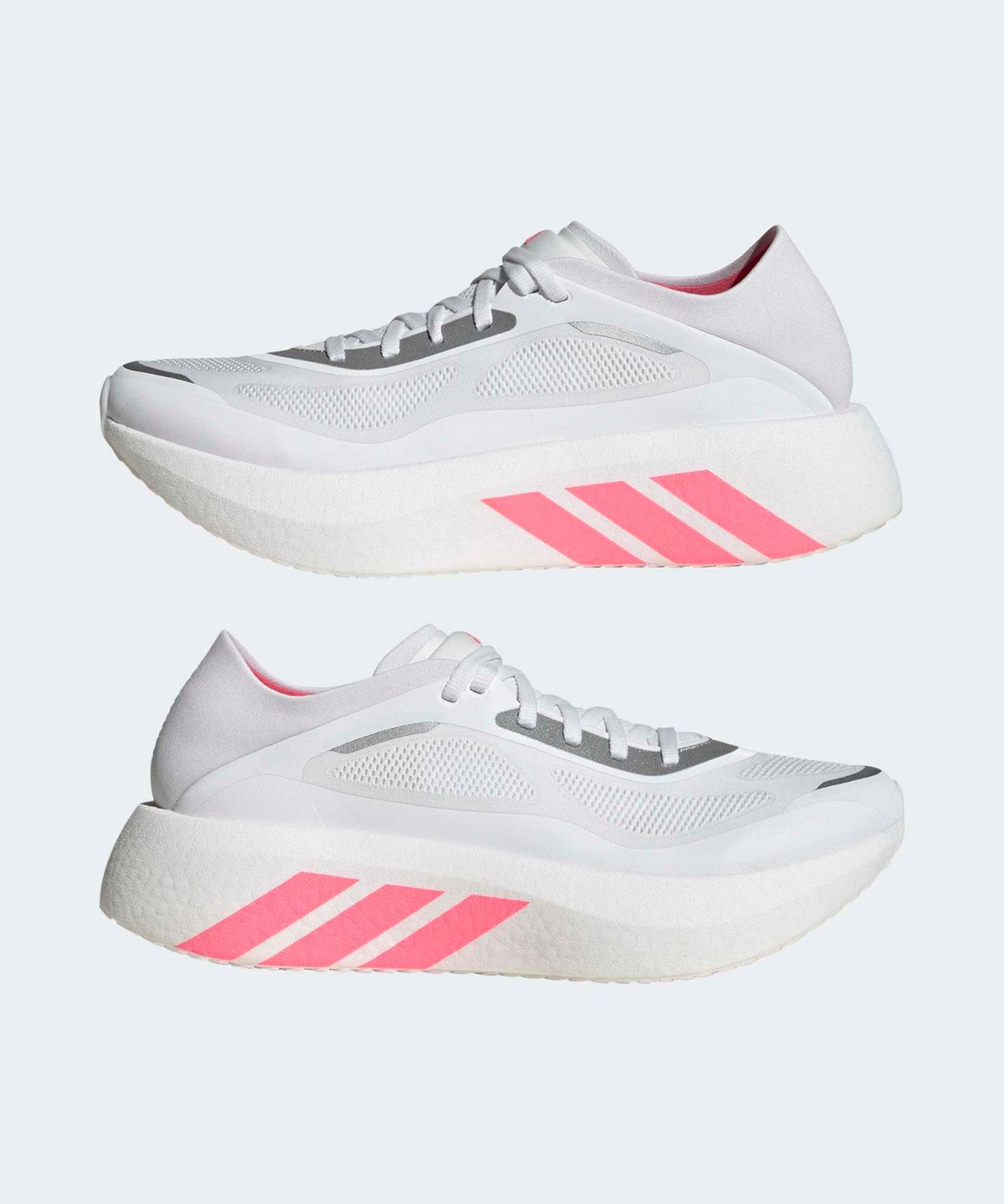 아디다스(ADIDAS) 하이퍼부스트 런 러닝화 W - 화이트:솔라터보 / HQ7711