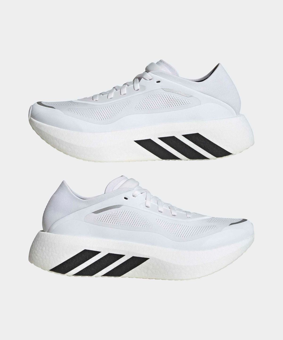 아디다스(ADIDAS) 하이퍼부스트 런 러닝화 W - 화이트:블랙 / KK2019