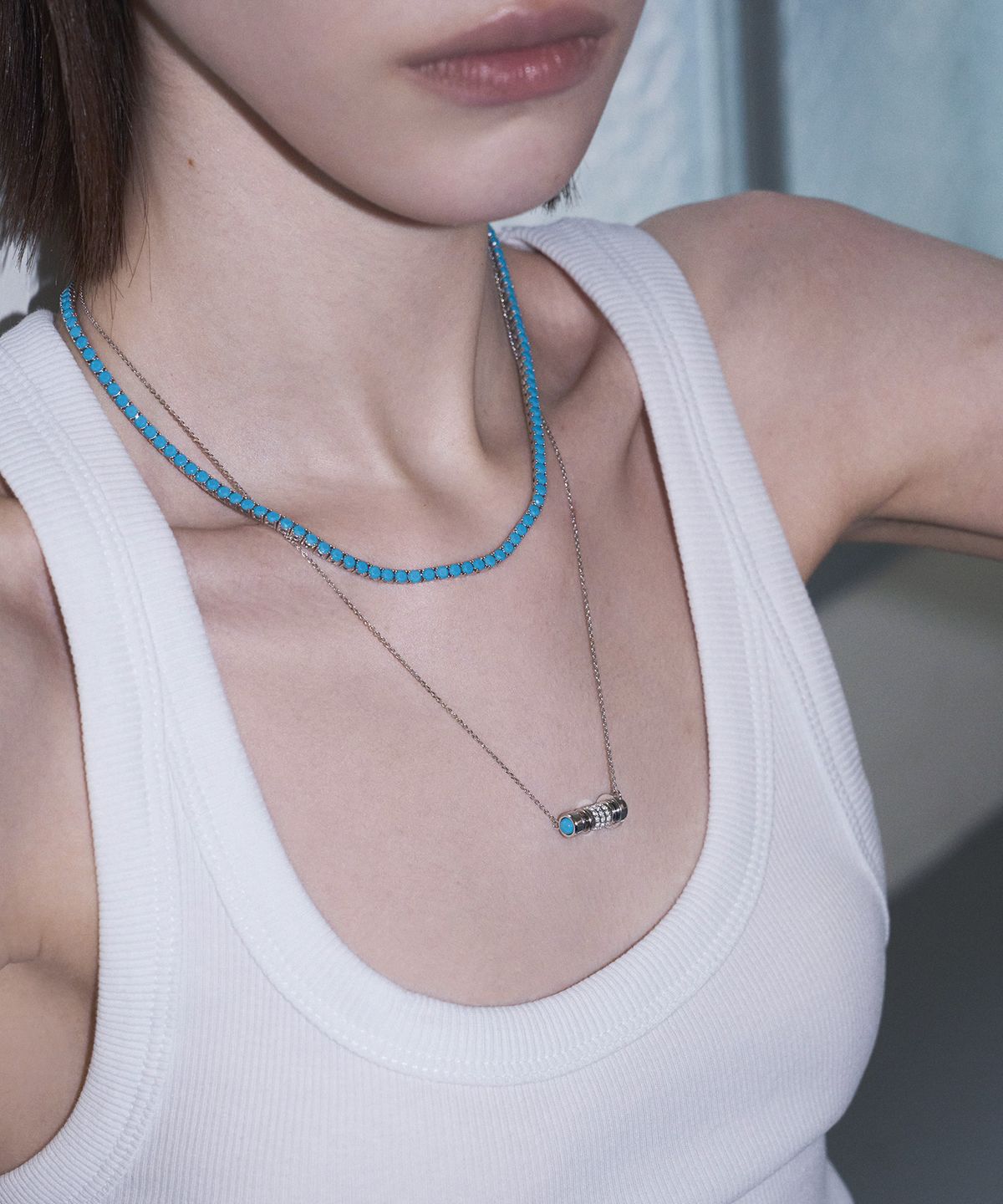 리스(LISSE) [925 SILVER] LOCK-IN TURQUOISE N