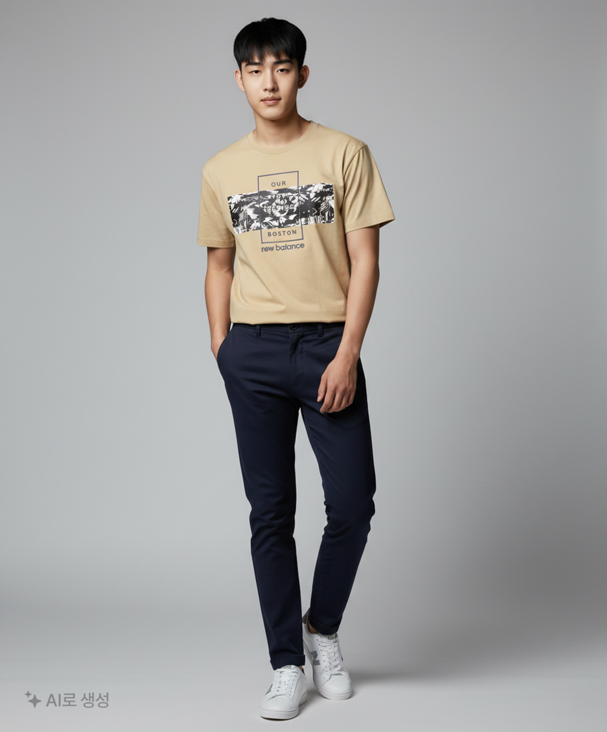 뉴발란스(NEW BALANCE) 반소매 티셔츠 105