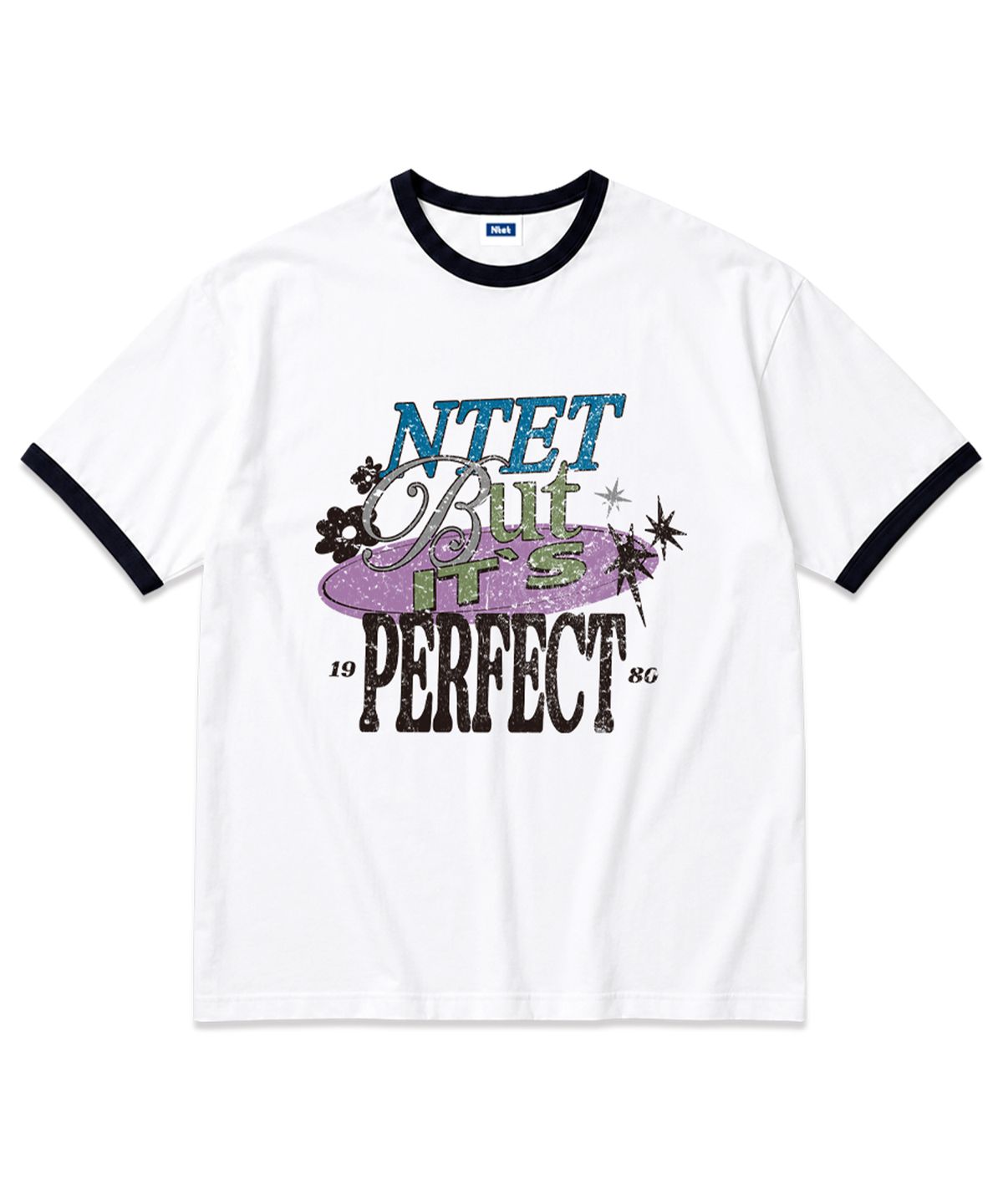 엔티이티(NTET) its perfect overfit ringer t-shirt (3color)