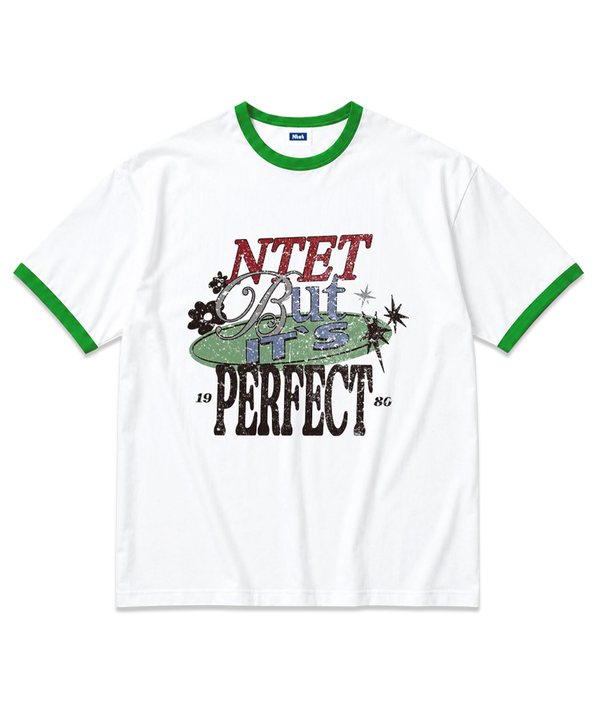 엔티이티(NTET) its perfect overfit ringer t-shirt (3color)