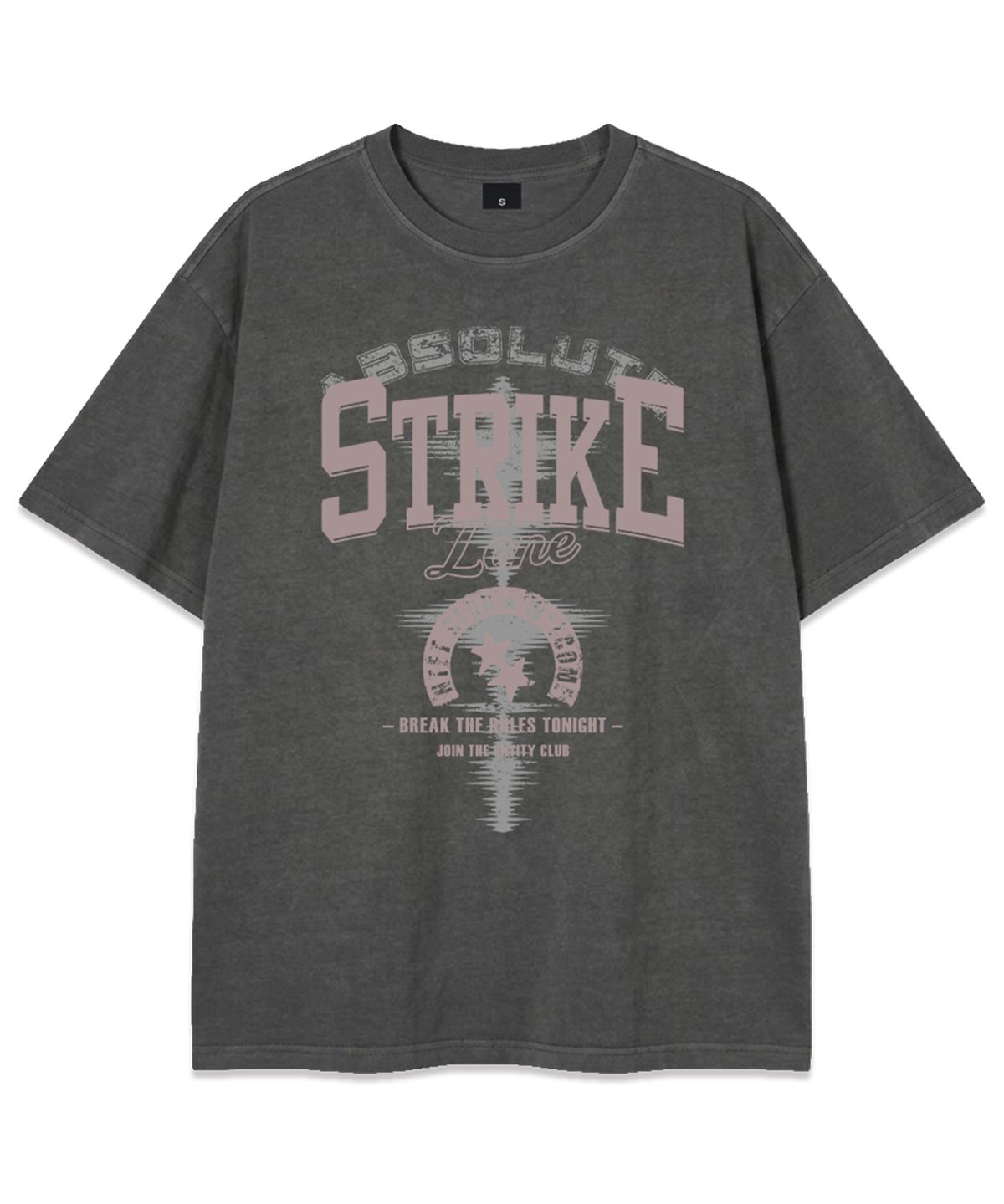 엔티이티(NTET) strike zone pigment-dyed short-sleeve t-shirt (3color)